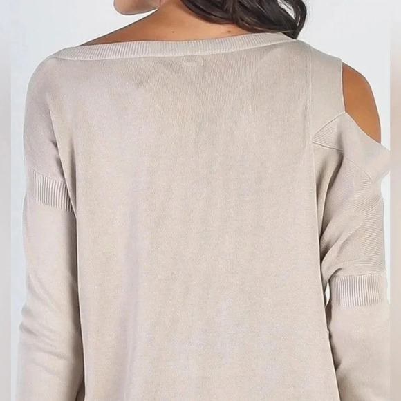 Cold Shoulder Top #320-321 - Picture 2 of 6